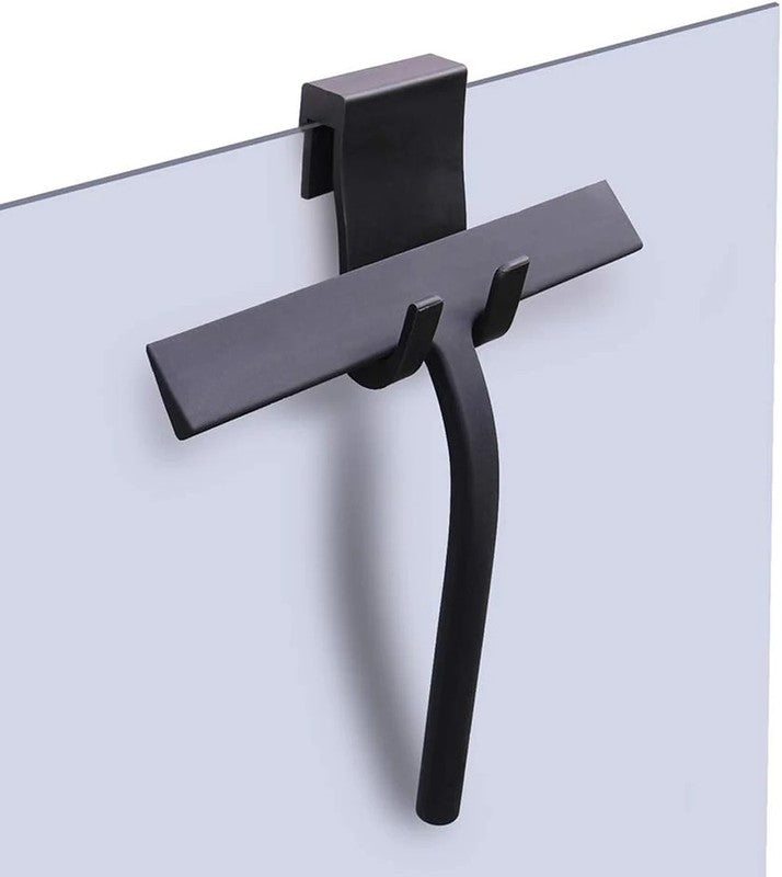 Shower Squeegee โ Streak-Free Glass Cleaner with Wall Mount