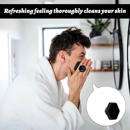 Purease Silicone Body Scrubber – Soft Exfoliating Brush for Face & Shower