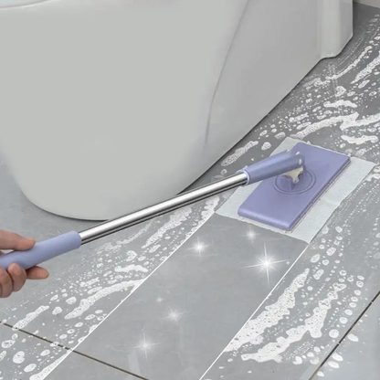360° Rotating Mini Mop Hands Free Floor Window Cleaner Wet Wipes