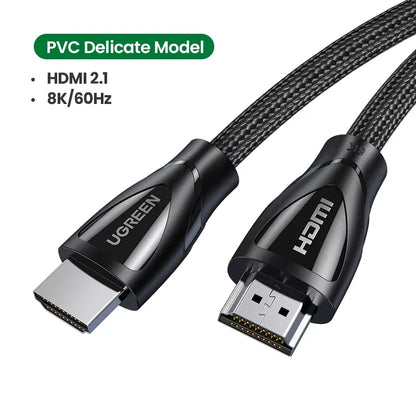 Ugreen HDMI cable with PVC delicated model on a white background