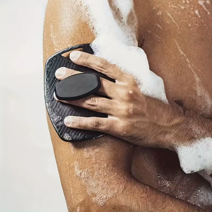 Purease Silicone Body Scrubber – Soft Exfoliating Brush for Face & Shower