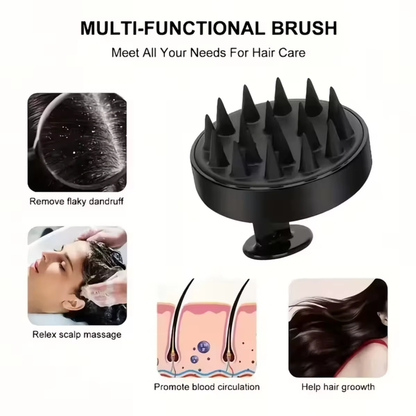 Purease Silicone Body Scrubber – Soft Exfoliating Brush for Face & Shower