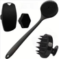 Purease Silicone Body Scrubber – Soft Exfoliating Brush for Face & Shower