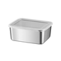 1 - 6PCS Stainless Steel Food Containers Leakproof Stackable Lunch Box Set