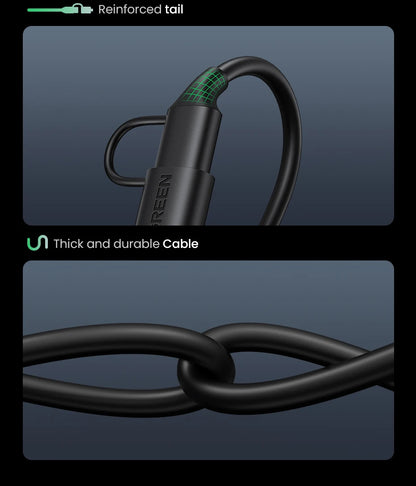 UGREEN Card Reader | 4-in-1 USB 3.0 | SD TF USB-A USB-C