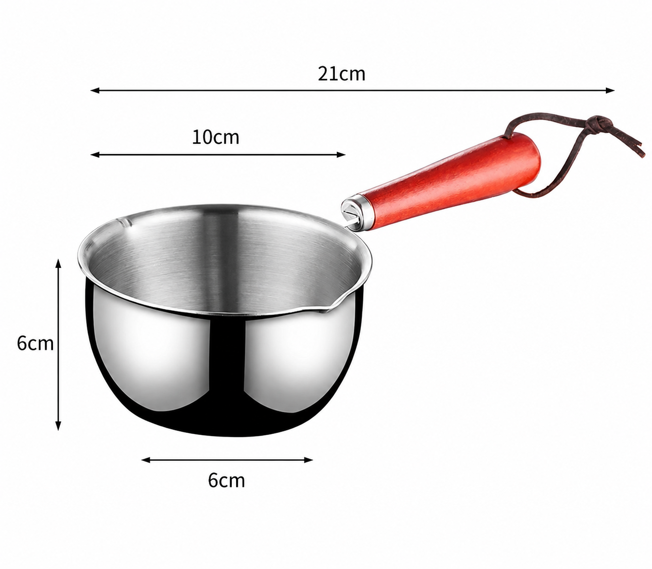 Purease Mini Stainless Steel Butter Warmer & Saucepan – 150ml / 300ml
