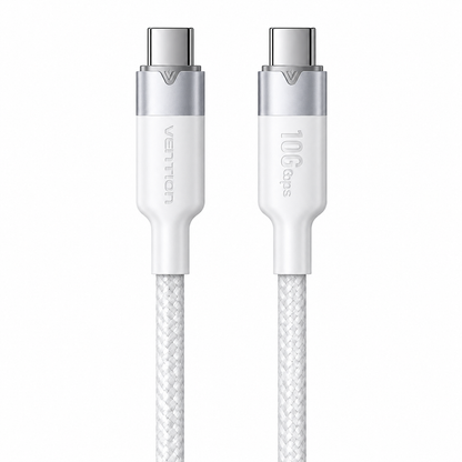 Vention USB-C to USB-C Cable 100W 10Gbps 4K@60Hz Braided Fast Charging