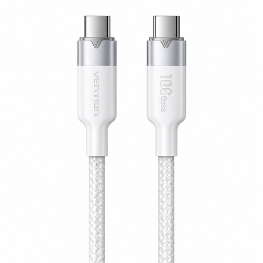 Vention USB-C to USB-C Cable 100W 10Gbps 4K@60Hz Braided Fast Charging