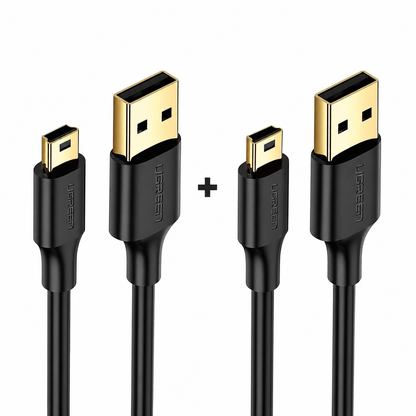 UGREEN Mini USB to USB-A Cable – 0.25m / 1m / 3m