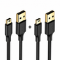 UGREEN Mini USB to USB-A Cable – 0.25m / 1m / 3m