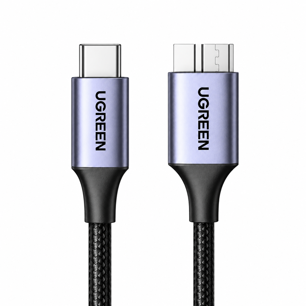 UGREEN USB-C to Micro-B 3.0 Cable 5Gbps 3A – For HDD, SSD & MacBook