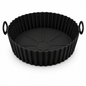 Reusable Silicone Air Fryer Liner – Non-Stick, Food-Grade | 8 Inch