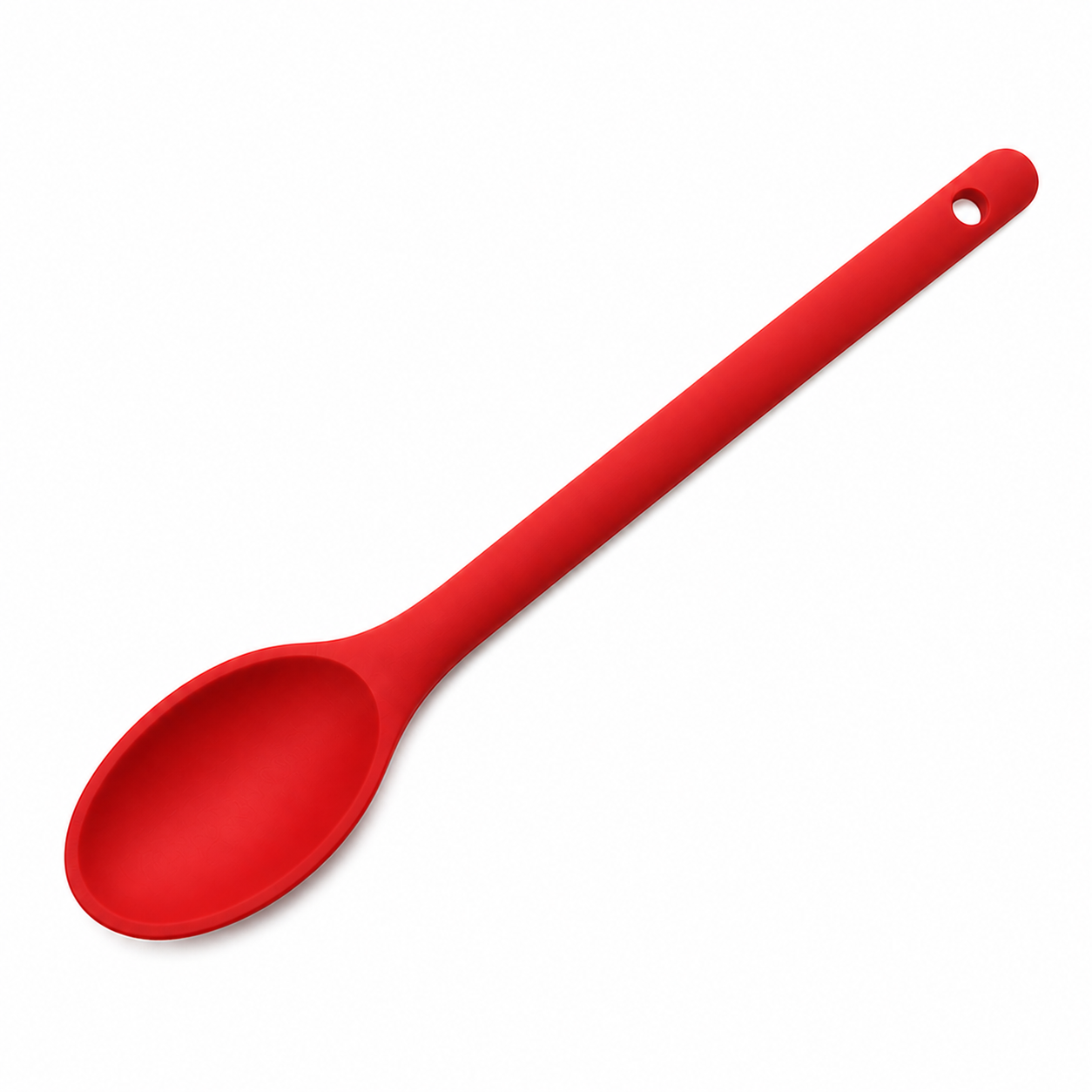 Purease 30cm Silicone Nonstick Cooking Spoon – Long Handle Kitchen Utensil