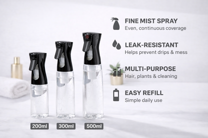 Purease Multi-Use Spray Bottle – 200ml / 300ml / 500ml