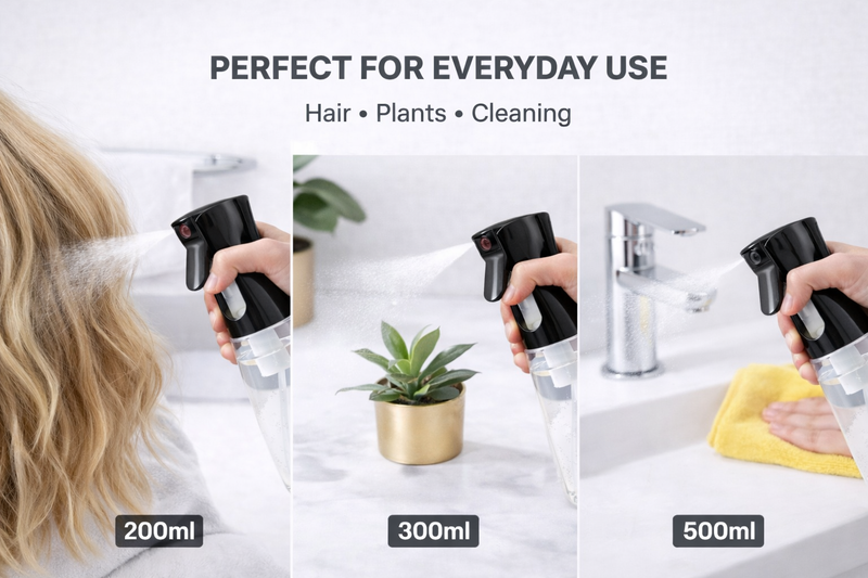 Purease Multi-Use Spray Bottle – 200ml / 300ml / 500ml