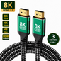 HDMI 2.1 Cable 8K 60Hz 4K 120Hz 48Gbps HDR UHD for TV PC PS5 Xbox 1-3m