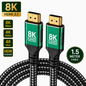 HDMI 2.1 Cable 8K 60Hz 4K 120Hz 48Gbps HDR UHD for TV PC PS5 Xbox 1-3m