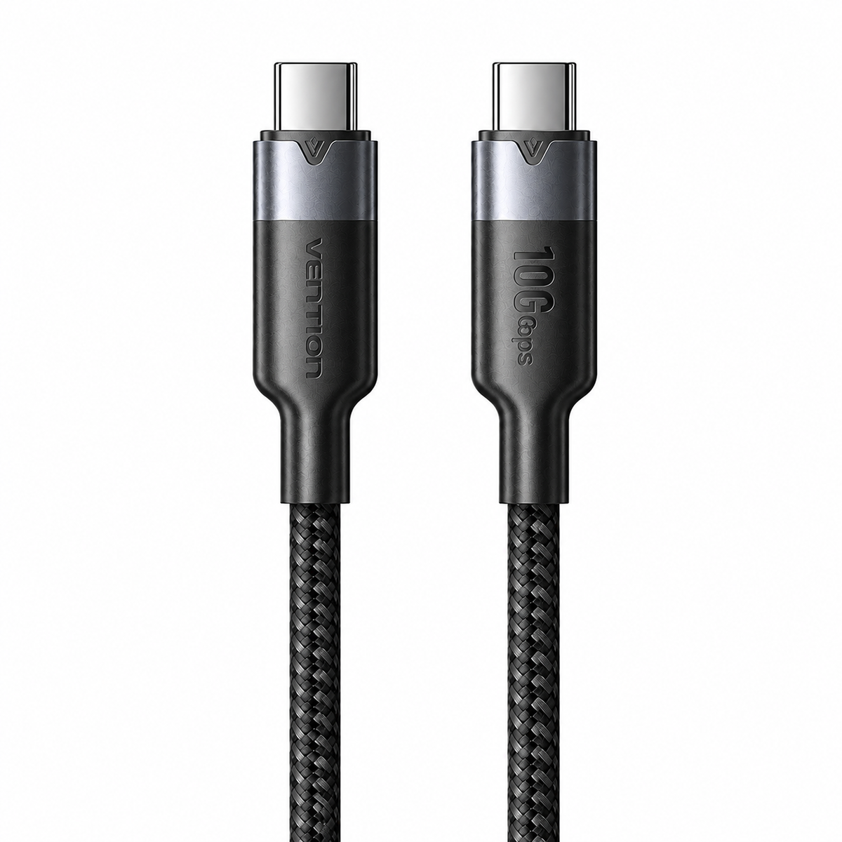 Vention USB-C to USB-C Cable 100W 10Gbps 4K@60Hz Braided Fast Charging