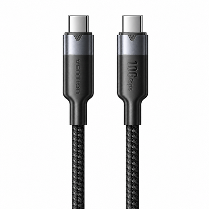 Vention USB-C to USB-C Cable 100W 10Gbps 4K@60Hz Braided Fast Charging