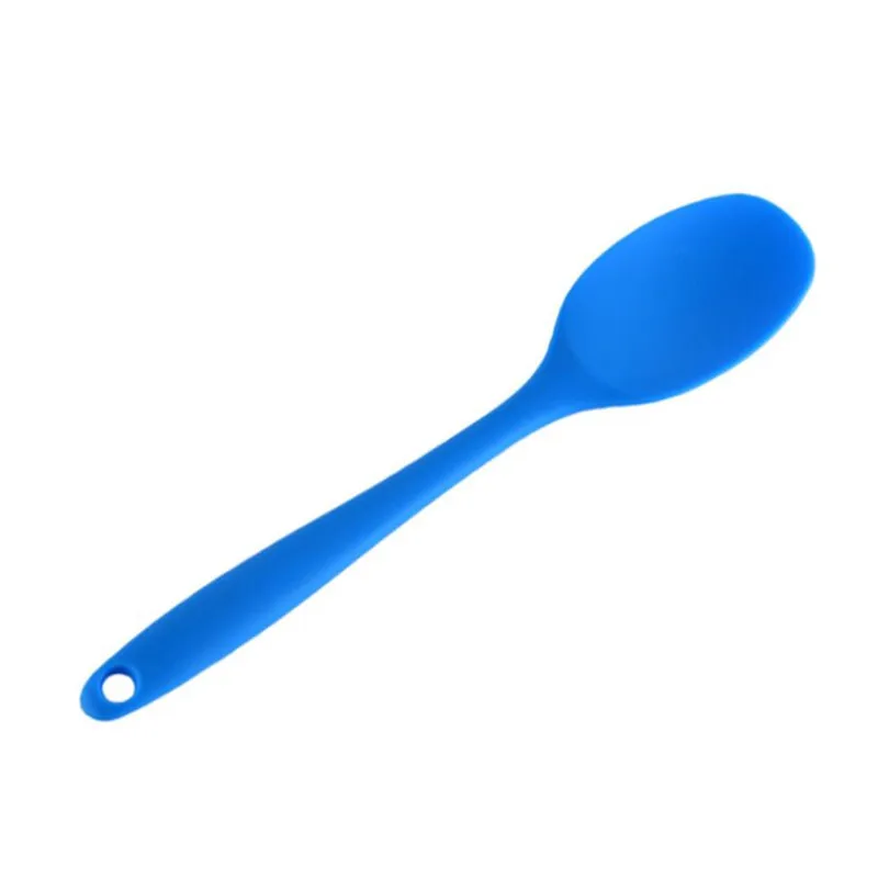 Purease Silicone Mixing Spoon – Long Handle Cooking & Baking Utensil