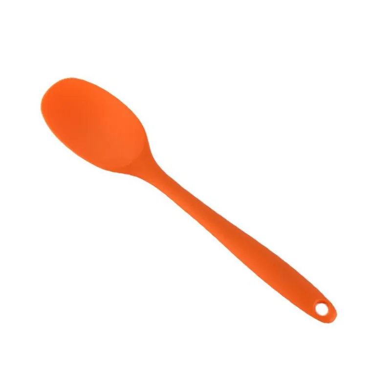 Purease Silicone Mixing Spoon – Long Handle Cooking & Baking Utensil
