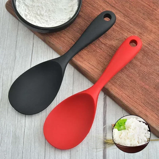 Silicone Rice Spoon | Non-Stick Heat Resistant Scoop | Purease