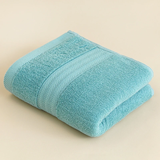 Soft Cotton Hand Towel Bath Face Gym Spa Absorbent Wash Cloth Striped Design