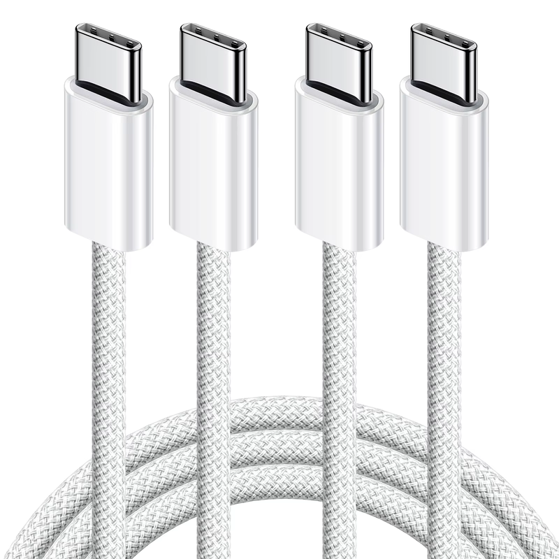 USB-C to USB-C Cable 60W PD Fast Charging – 1m & 2m | iPhone 16/15, Samsung, iPad