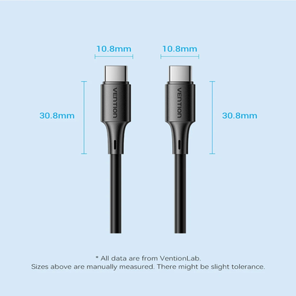 Vention USB-A to USB-C Cable 60W 3A Fast Charging