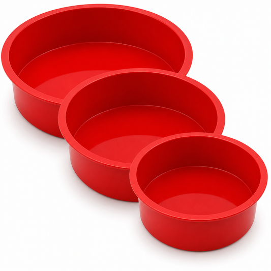 Silicone Round Cake Mold – Non-Stick, Food-Grade | 10cm to 25cm