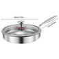 Titanium Non-Stick Frying Pan with Glass Lid 20–26cm | Purease
