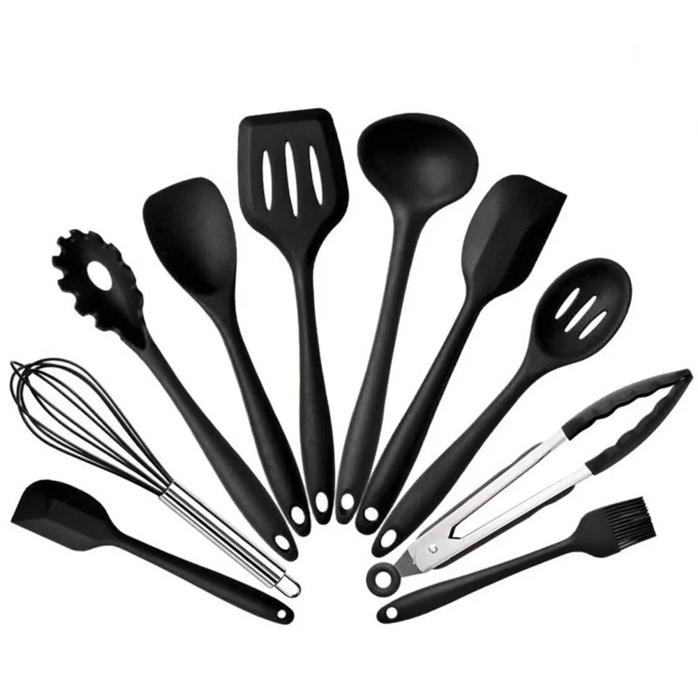 10-Piece Silicone Kitchen Utensil Set | Non-Stick Cooking Tools