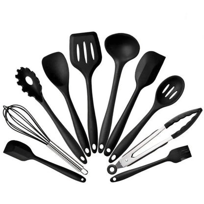10-Piece Silicone Kitchen Utensil Set | Non-Stick Cooking Tools