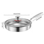 Titanium Non-Stick Frying Pan with Glass Lid 20–26cm | Purease
