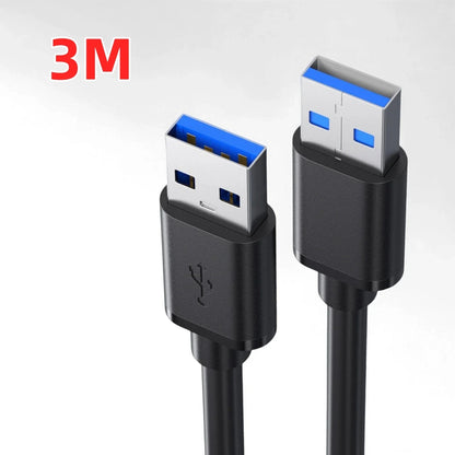 USB 3.0 Male to Male Cable 5Gbps Data Transfer Cord for PC Laptop Hard Drive