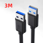 USB 3.0 Male to Male Cable 5Gbps Data Transfer Cord for PC Laptop Hard Drive