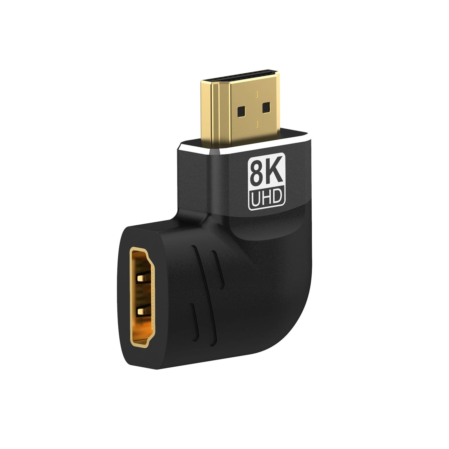 8K HDMI 90° 270° Right Angle Adapter 4K 120Hz HDMI Elbow Extension Connector