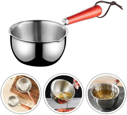 Purease Mini Stainless Steel Butter Warmer & Saucepan – 150ml / 300ml