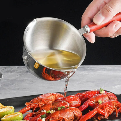 Purease Mini Stainless Steel Butter Warmer & Saucepan – 150ml / 300ml