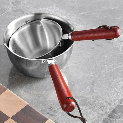 Purease Mini Stainless Steel Butter Warmer & Saucepan – 150ml / 300ml