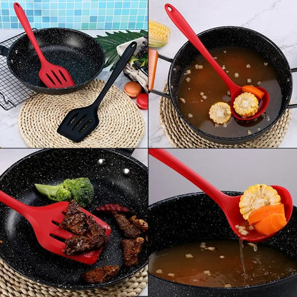 10-Piece Silicone Kitchen Utensil Set | Non-Stick Cooking Tools
