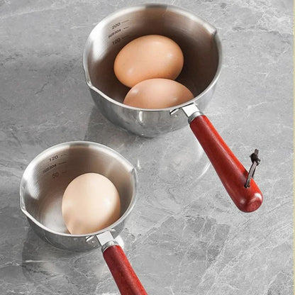 Purease Mini Stainless Steel Butter Warmer & Saucepan – 150ml / 300ml