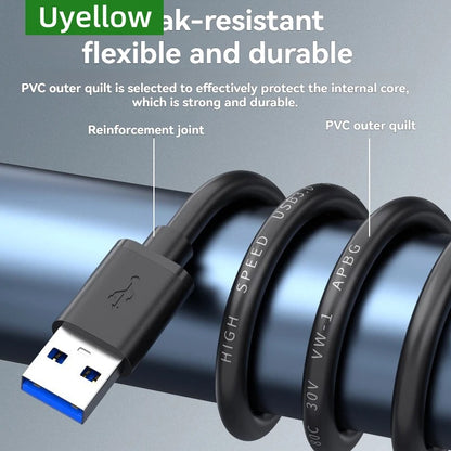 USB 3.0 Male to Male Cable 5Gbps Data Transfer Cord for PC Laptop Hard Drive