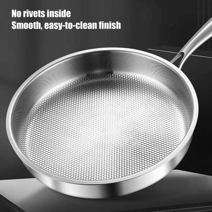 Titanium Non-Stick Frying Pan with Glass Lid 20–26cm | Purease