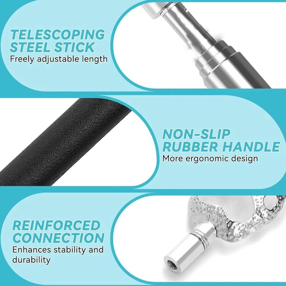 5PCS Extendable Back Scratcher Telescopic Bear Claw Back Itch Massager Tool