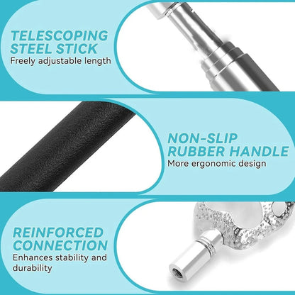 5PCS Extendable Back Scratcher Telescopic Bear Claw Back Itch Massager Tool