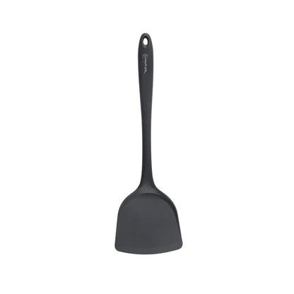 Silicone Kitchen Utensil Set Thick Grey Cooking Spatula Soup Spoon Heat Resistant Tools