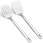 Purease 2-Pack Stainless Steel Spatula Set – Slotted & Solid Turner