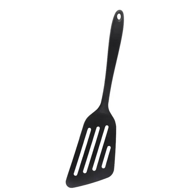 Silicone Egg Fish Frying Spatula Turner Non-Stick Kitchen Cooking Utensil Tool
