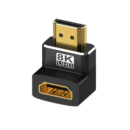 8K HDMI 90° 270° Right Angle Adapter 4K 120Hz HDMI Elbow Extension Connector
